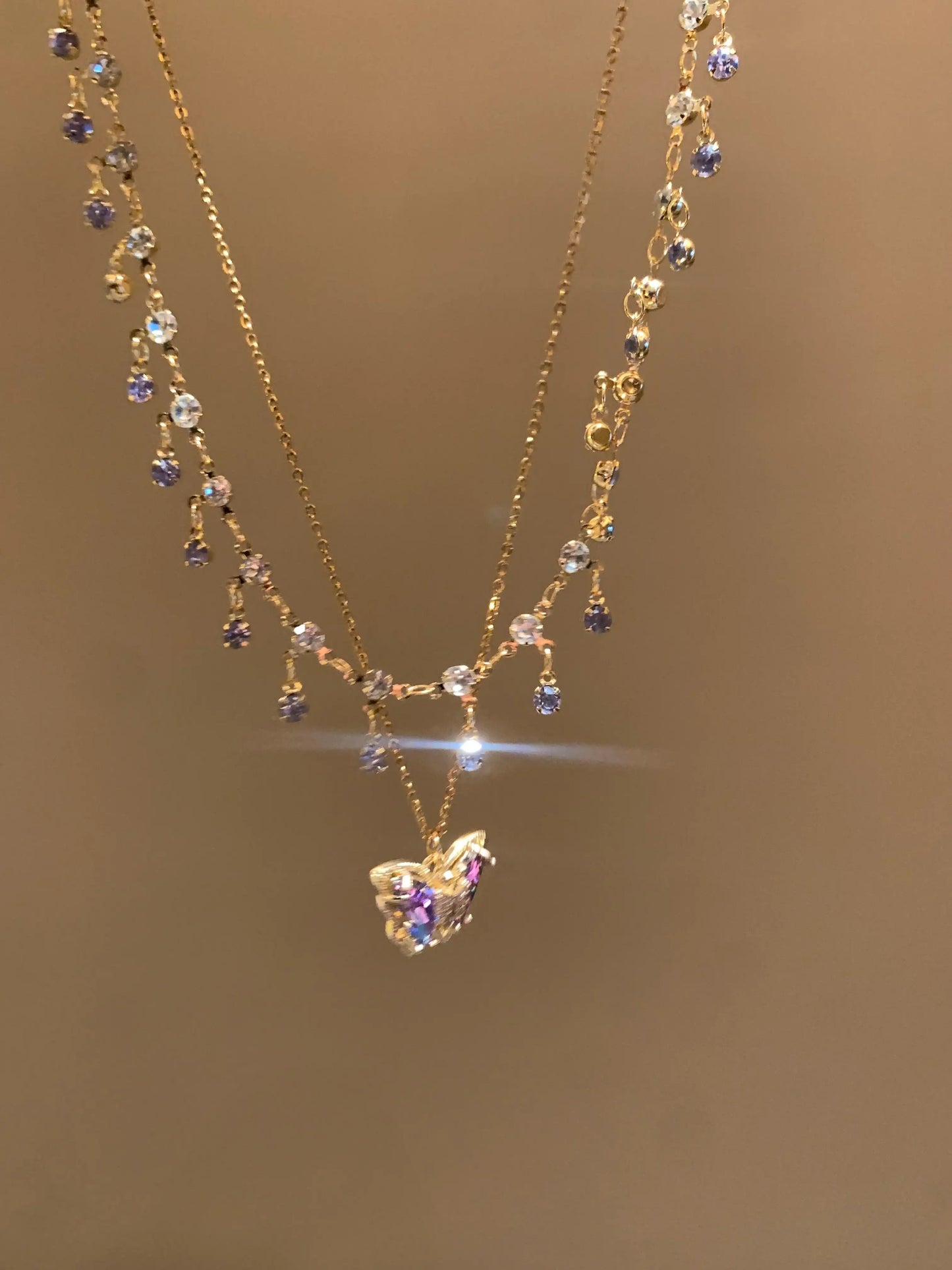 New style butterfly necklace collection original design daily wear |Belle Jewelry