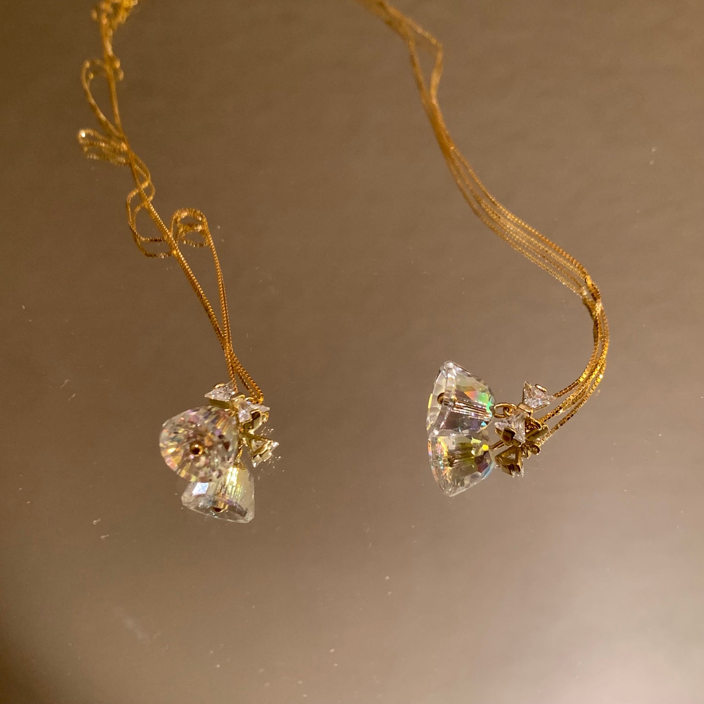 2025 new arrivals S925 sliver necklace with Swarovski crystal original design