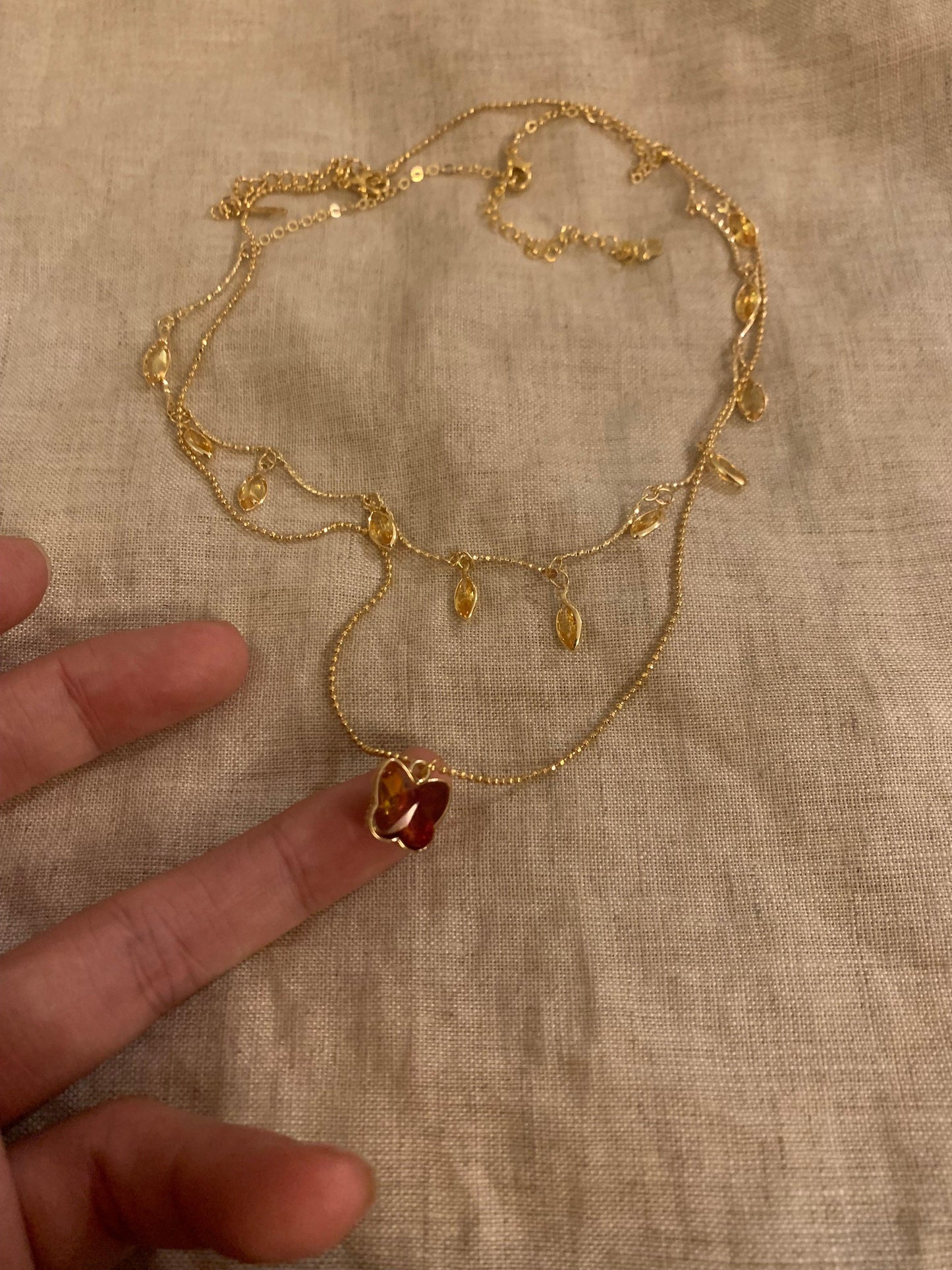 Tiktok hot sell butterfly necklace - Belle Jewelry