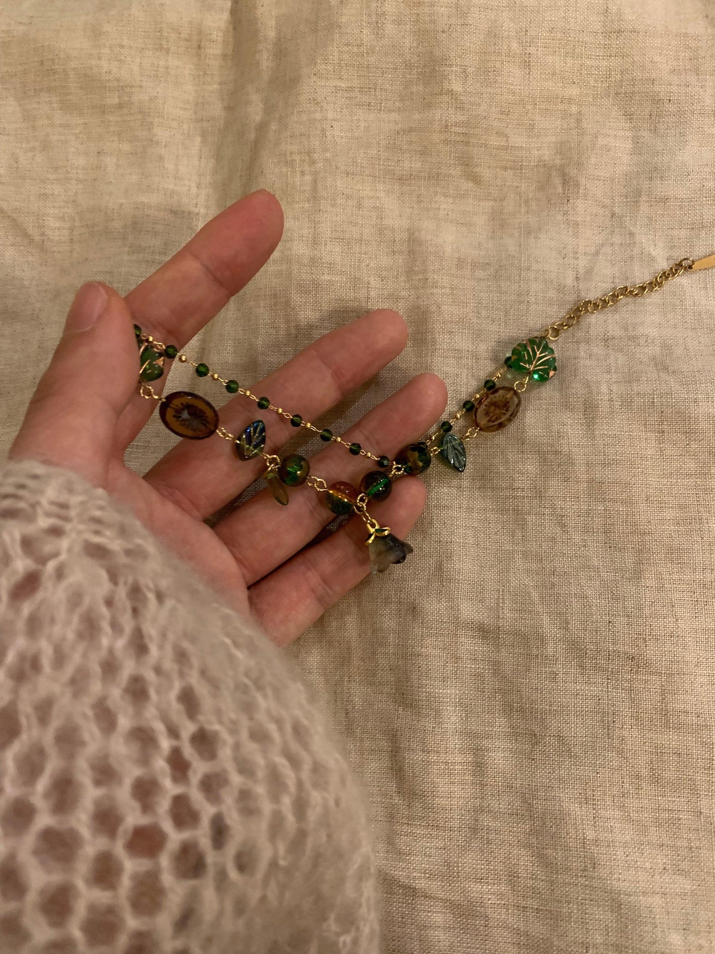 Original bracelet Czech glaze fashion design sweet girls - Belle Jewelry