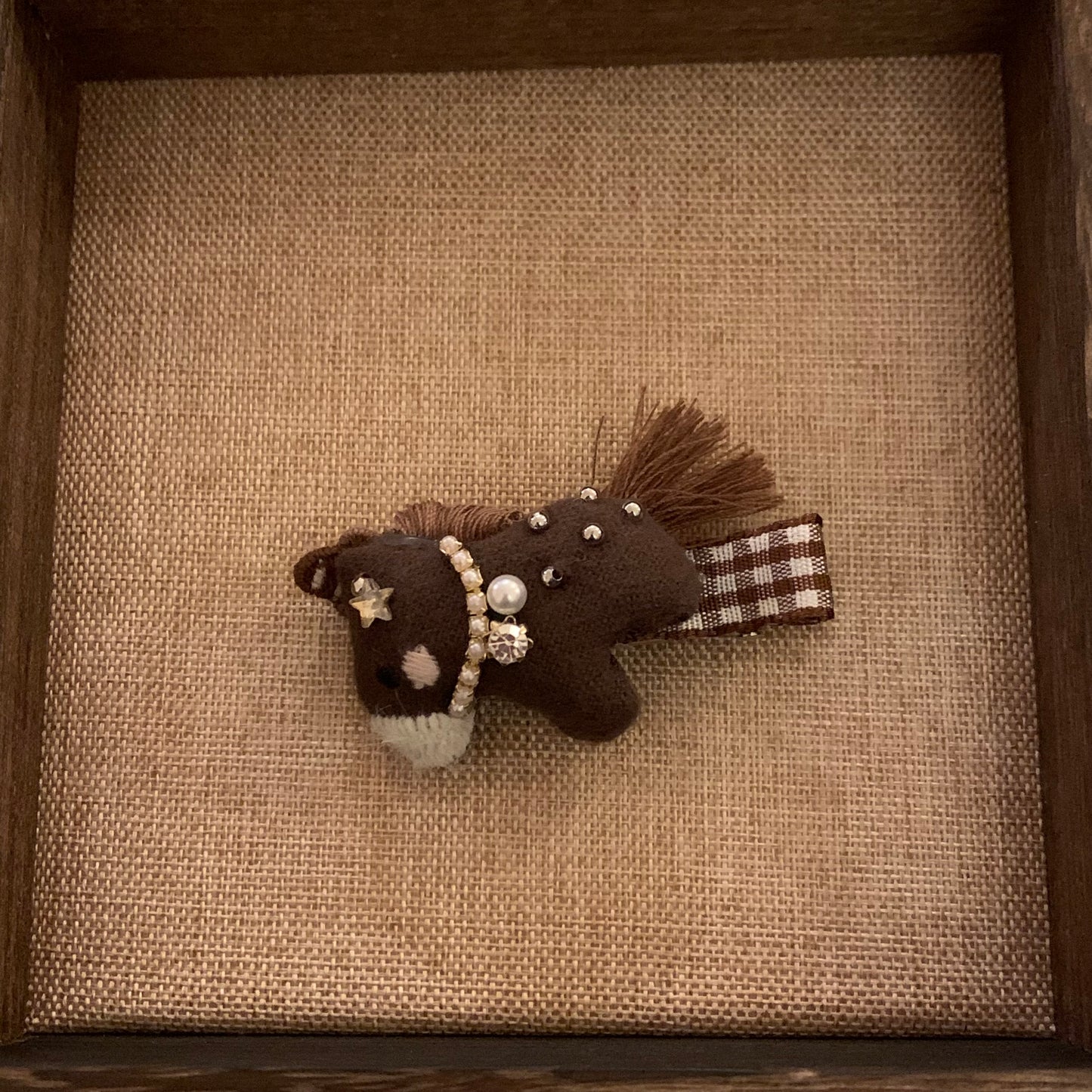 Original design hair clip handmade