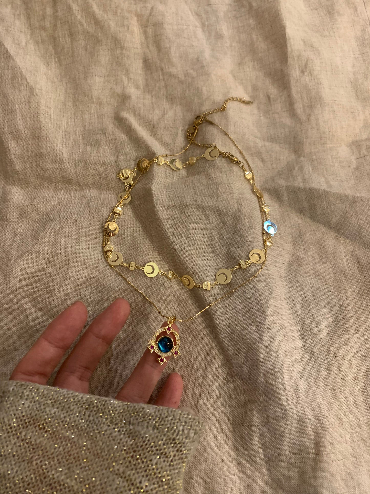 New Arrival Planet Stacking Necklace