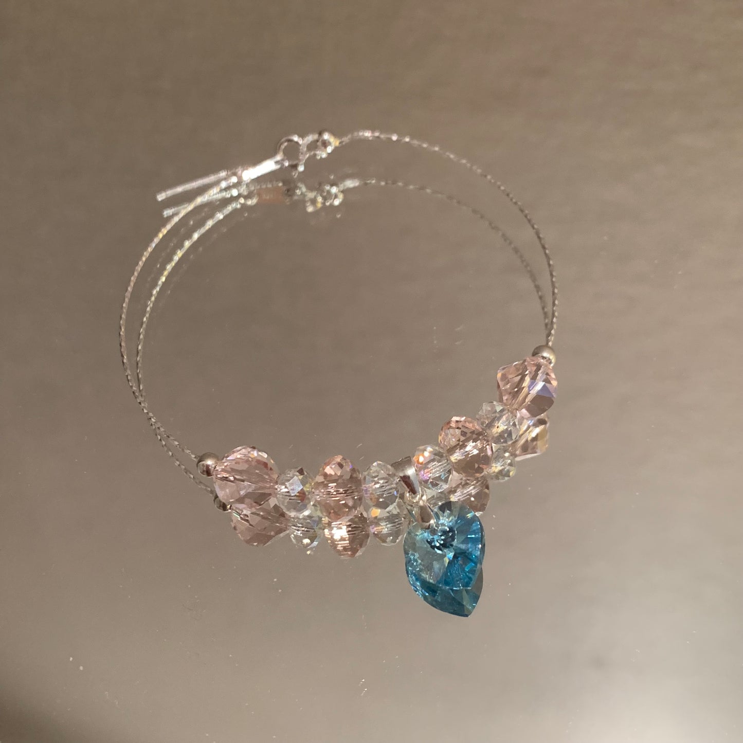 2025 new arrivals S925 sliver bracelets with Swarovski crystal kitty heart bell