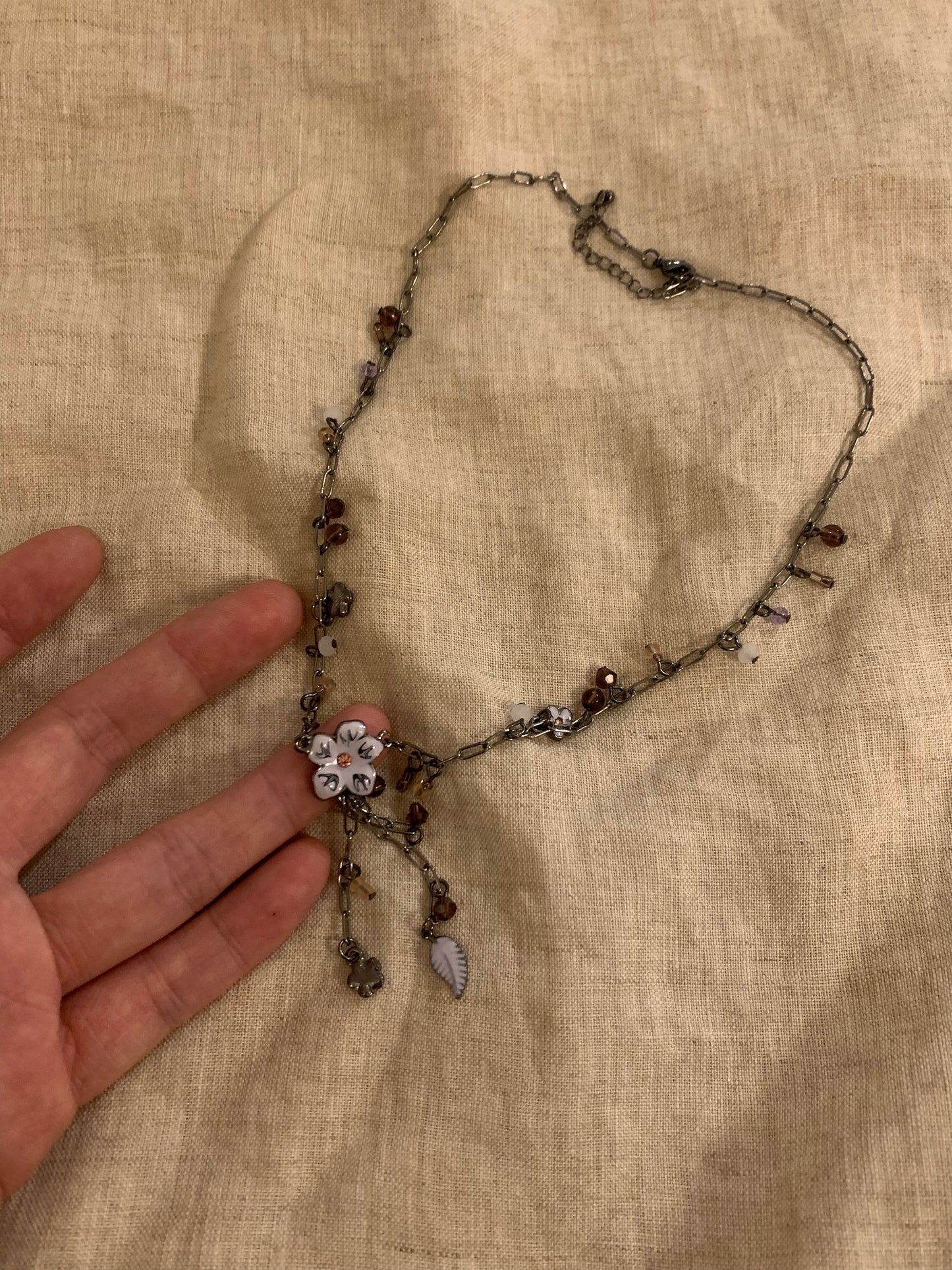 copper alloy necklace butterfly - Belle Jewelry