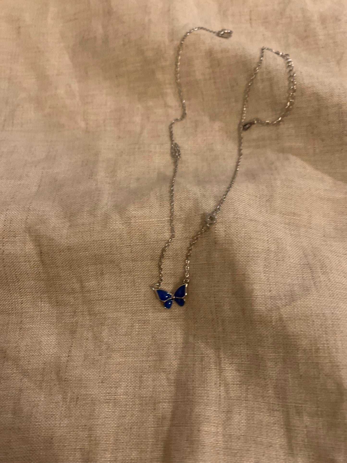 Butterfly necklace Pendants can change color with temperature Unique design Thermochromic - Belle Jewelry