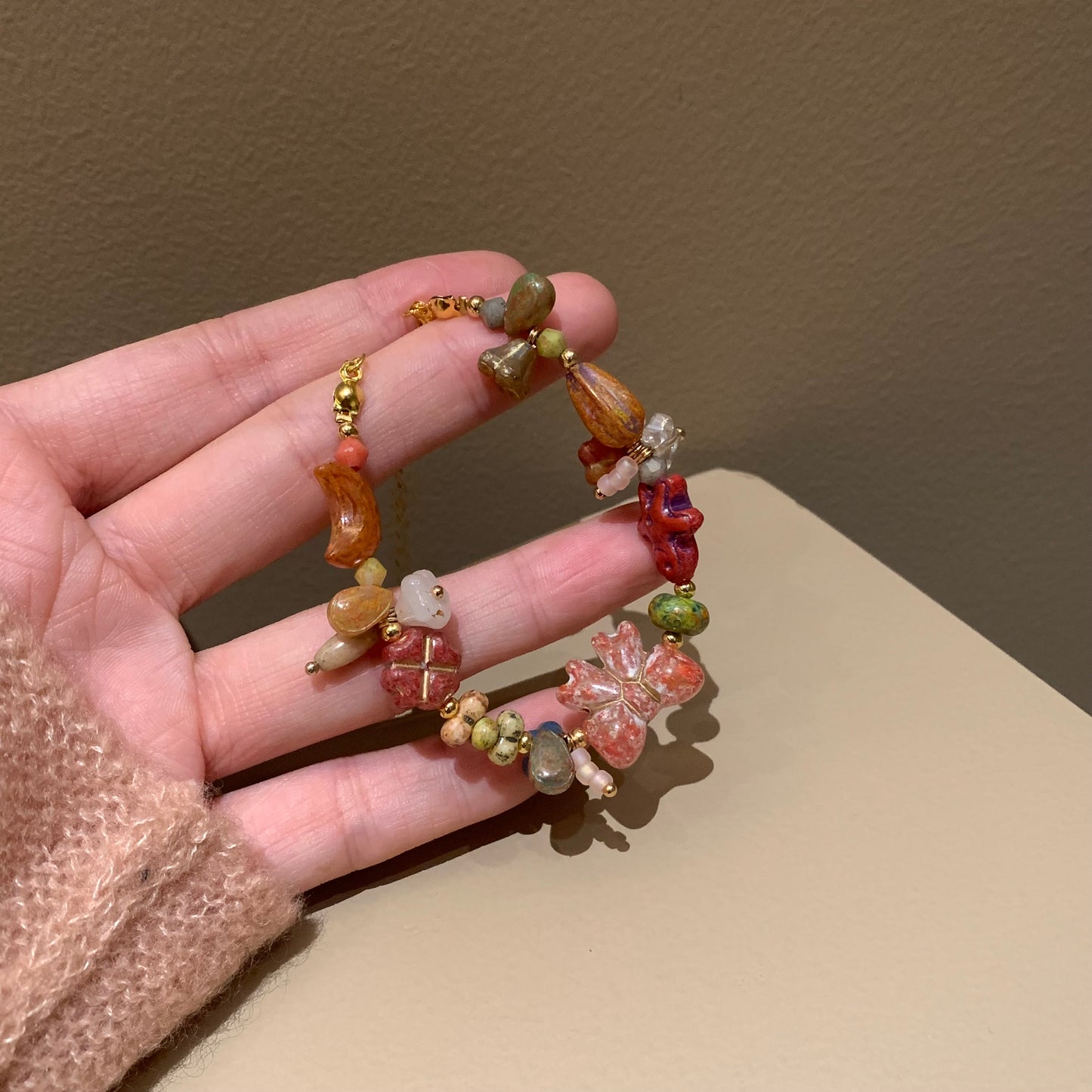 00010-Hand-woven original design, exquisite and niche style bracelet