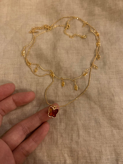 Tiktok hot sell butterfly necklace - Belle Jewelry 