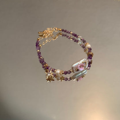 Shell Necklace and Bracelet charm Simple, highlighting temperament - Belle Jewelry 