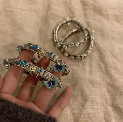Module bracelet made of stainless steel cute pattern suitable for everyday wear - Belle Jewelry 
