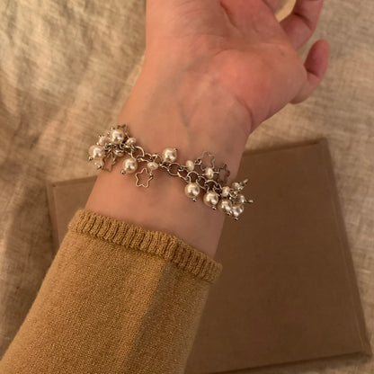 Starry Sky Pearl Bracelet original design ｜Belle Jewelry