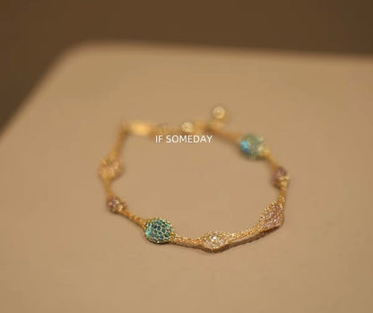 S925 sliver handmade bracelet exquisite original design
