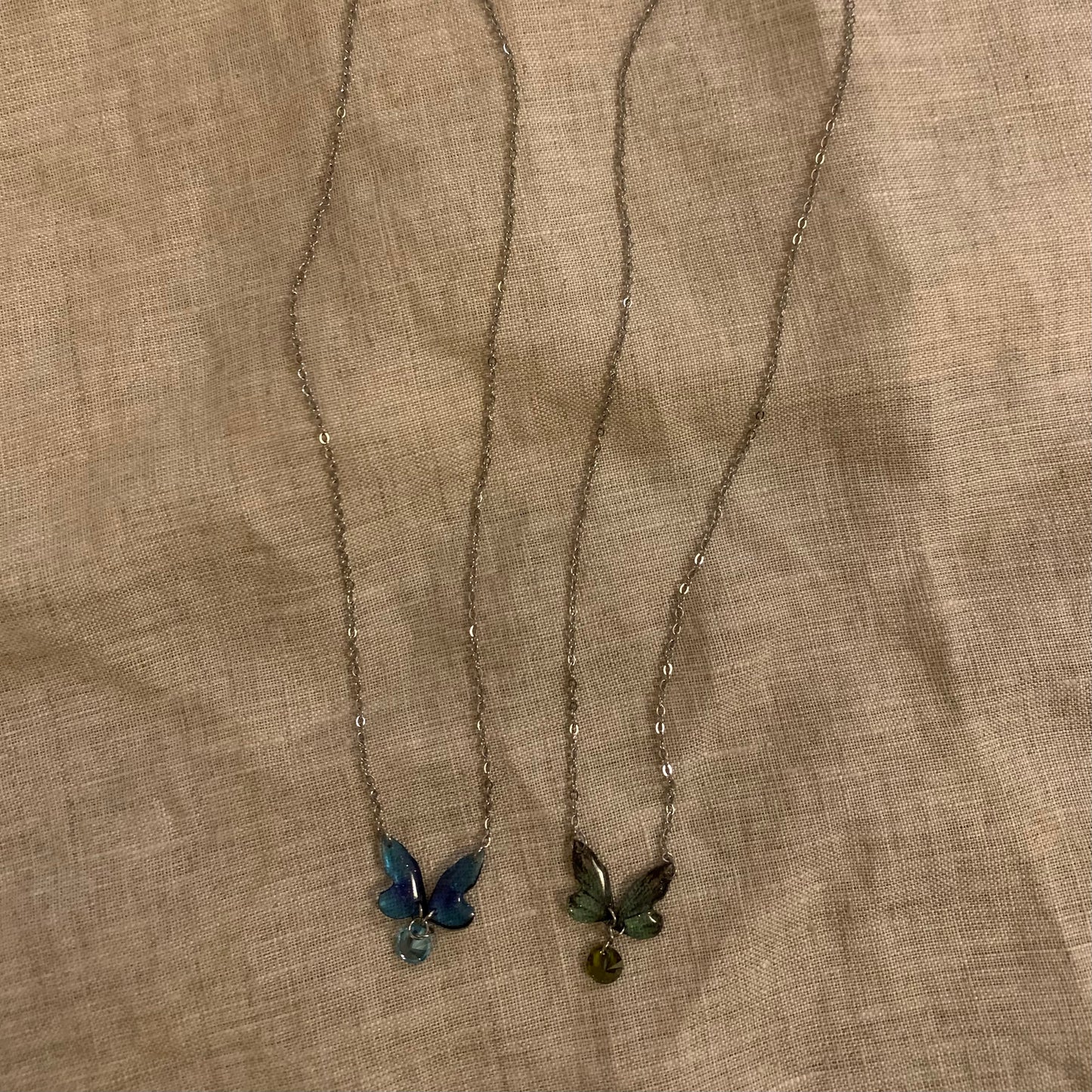 Glowing Butterfly Necklace — Minimal, Light Luxury  Hypoallergenic three color for choosing| Belle Jewelry