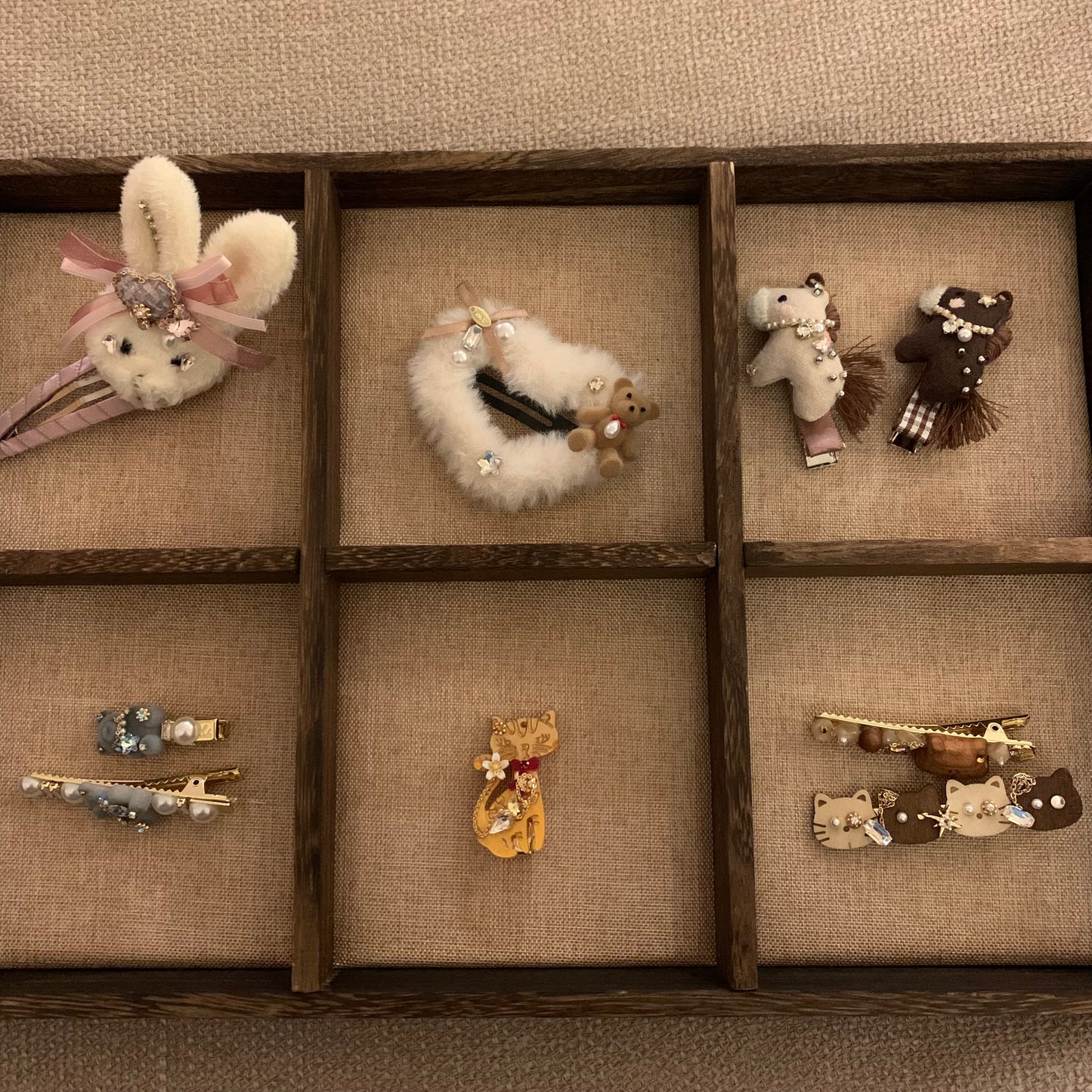 Original design hair clip handmade