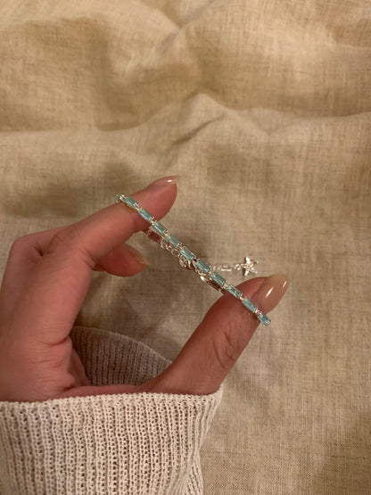 zircon gemstone handmade bracelet