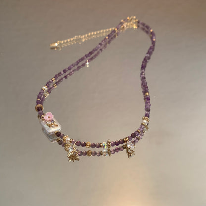 Shell Necklace and Bracelet charm Simple, highlighting temperament - Belle Jewelry 