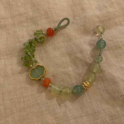 Natural stone beaded bracelet gift for girls handmade - Belle Jewelry 