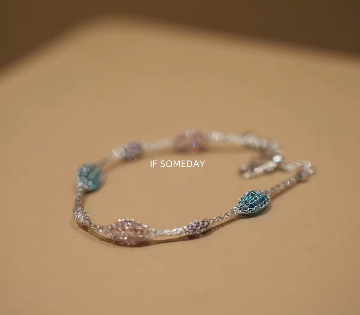 S925 sliver handmade bracelet exquisite original design
