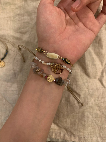 Original design bracelets set handmade summer - Belle Jewelry 