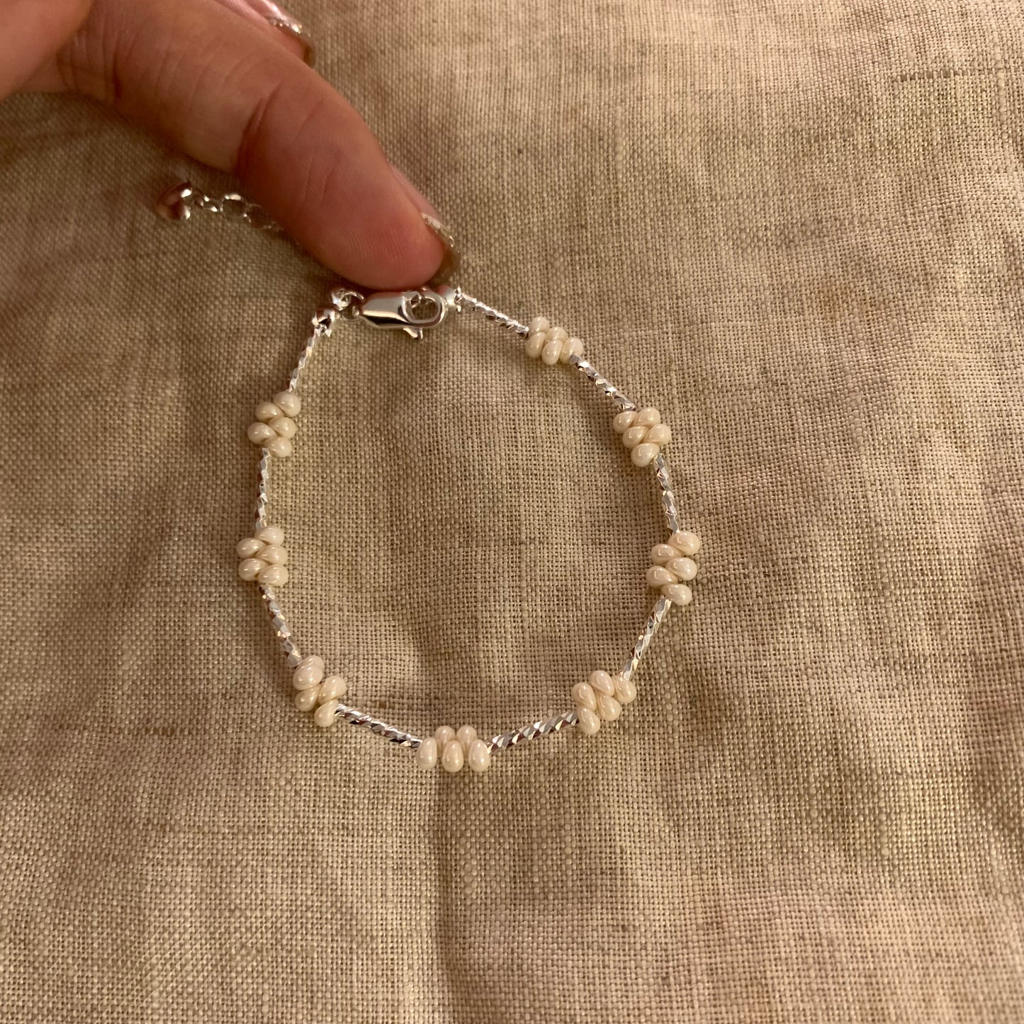 Handmade lace trim bracelet for girls, everyday wear, unique and exquisite bracelet｜Belle Jewelry