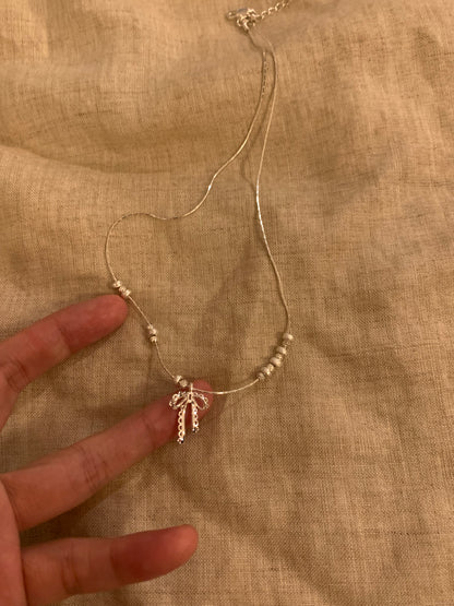 Korean styleY2K faux pearl necklace with sparkling zircon.hypoallergenic jewelry| Belle Jewelry