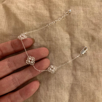 Handmade lace trim bracelet for girls, everyday wear, unique and exquisite bracelet｜Belle Jewelry
