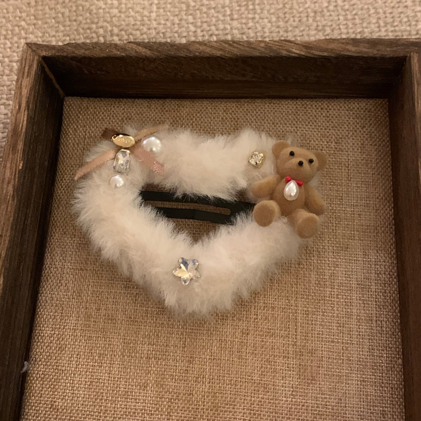 Original design hair clip handmade