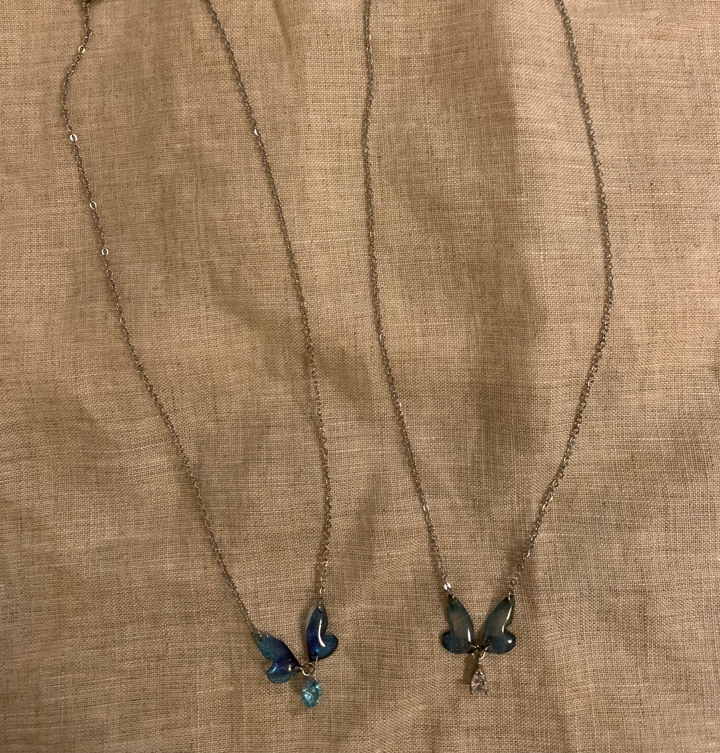 Glowing Butterfly Necklace — Minimal, Light Luxury  Hypoallergenic three color for choosing| Belle Jewelry