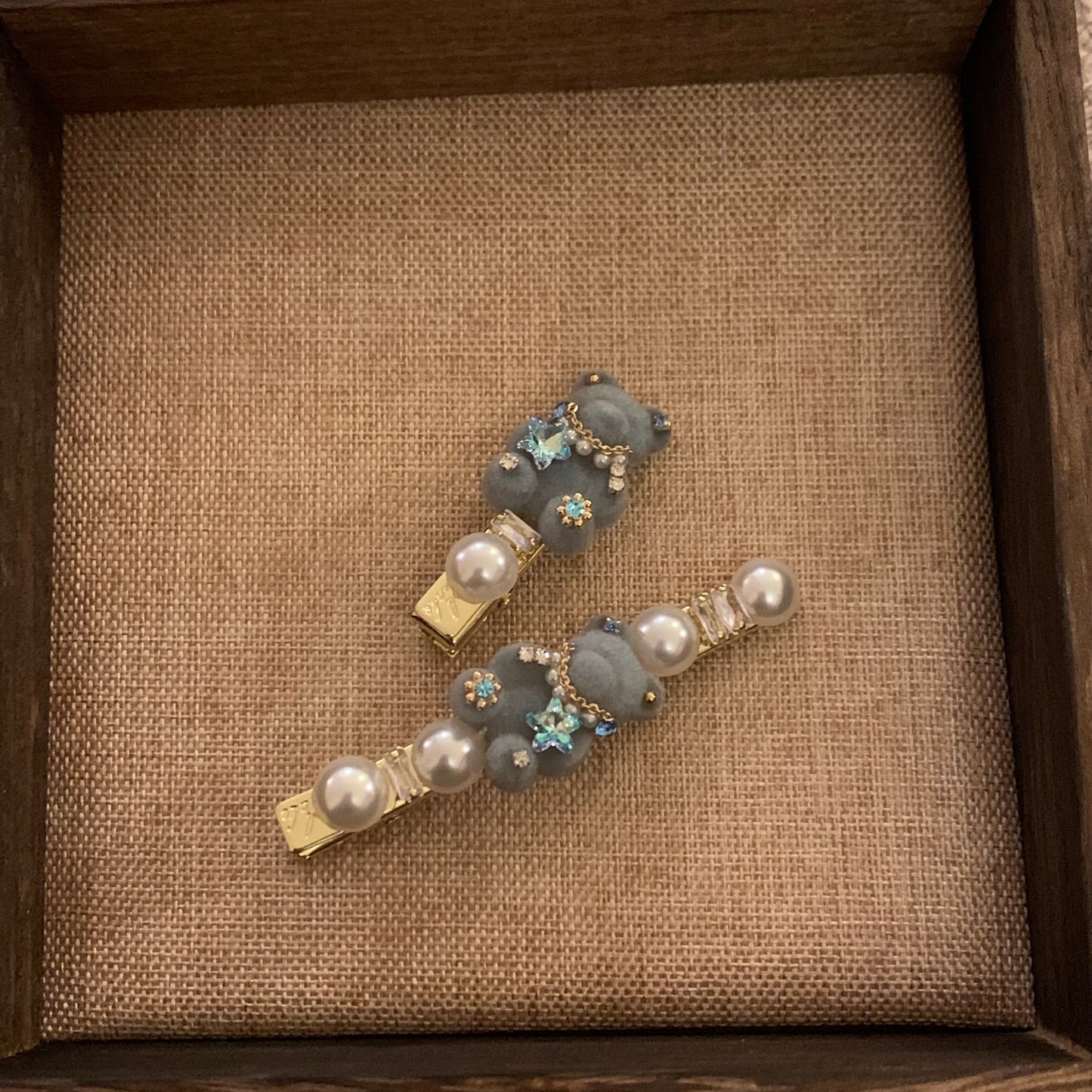 Original design hair clip handmade