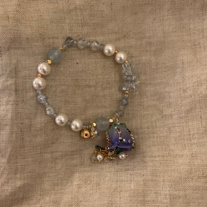 2025 Jewelry series with original real flower craftsmanship rose necklace and bracelet - Belle Jewelry 