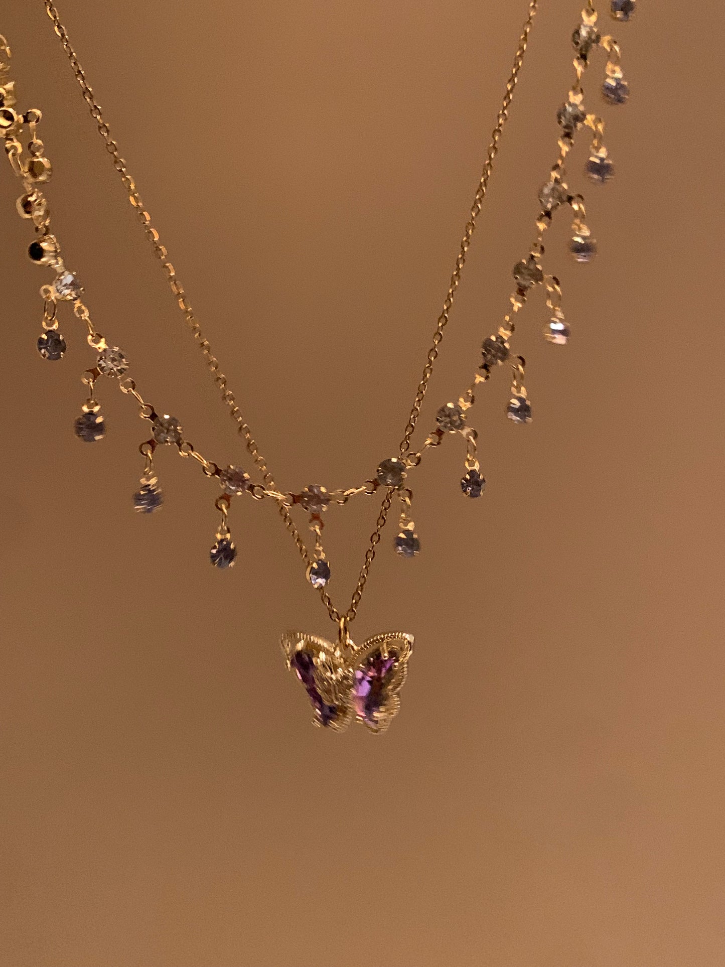 00012-2026 New style butterfly necklace original design daily