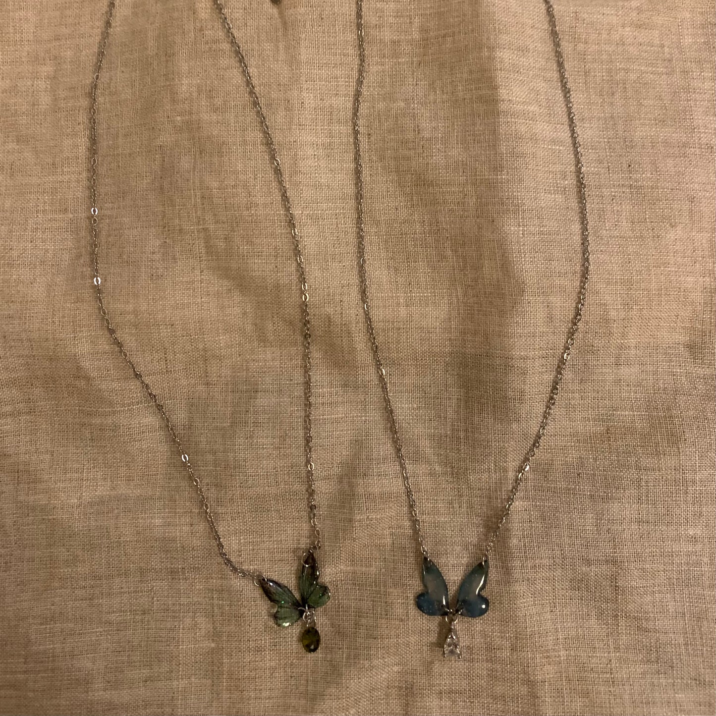 Glowing Butterfly Necklace — Minimal, Light Luxury  Hypoallergenic three color for choosing| Belle Jewelry