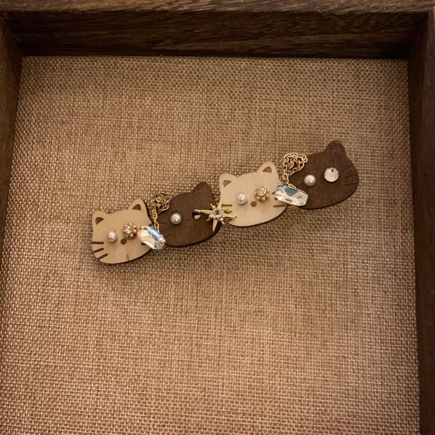 Original design hair clip handmade