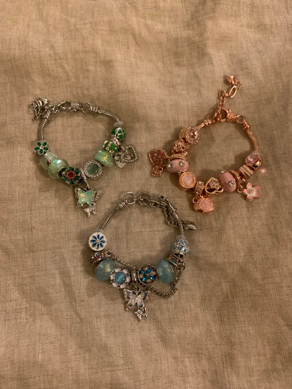 2025 Stainless steel waterproof chain butterfly and Various nice accessories bracelets tiktok hot sell - Belle Jewelry 