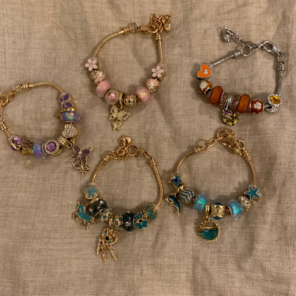 New arrivals Charm bracelet handcrafted style for every chapter Cute accessory patterns - Belle Jewelry 