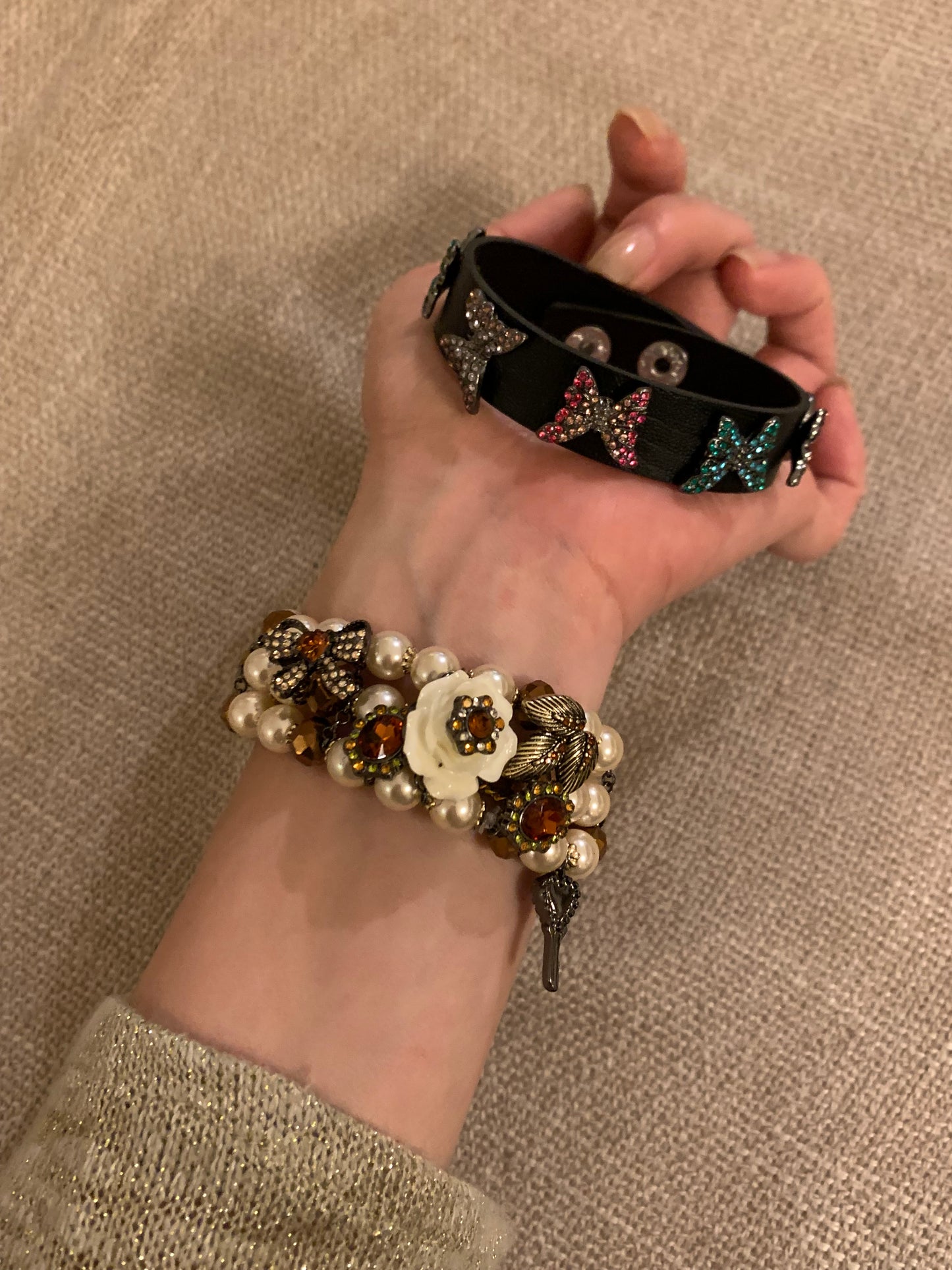 Handmade- bracelet- niche style