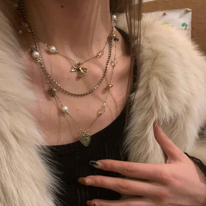 260214-Vintage heart shaped necklace