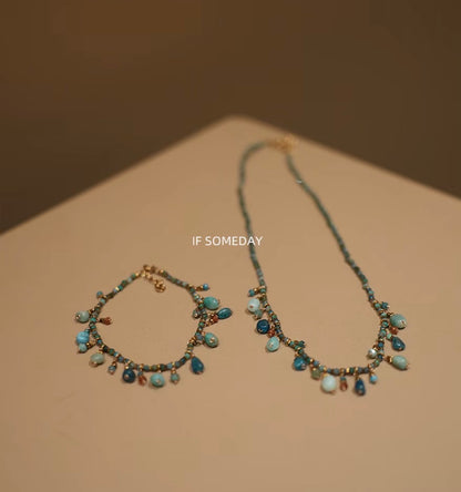 【Sea Breeze Tribe】Natural Stone Handmade Necklaces and Bracelets - Waterproof Jewelry