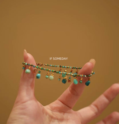 【Sea Breeze Tribe】Natural Stone Handmade Necklaces and Bracelets - Waterproof Jewelry