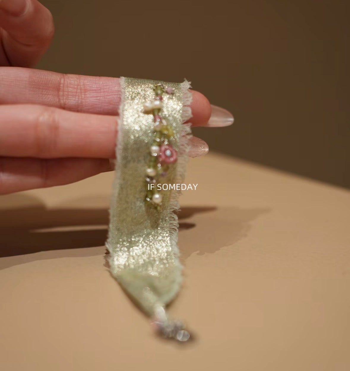 Natural stone handmade fabric bracelet｜Belle Jewelry
