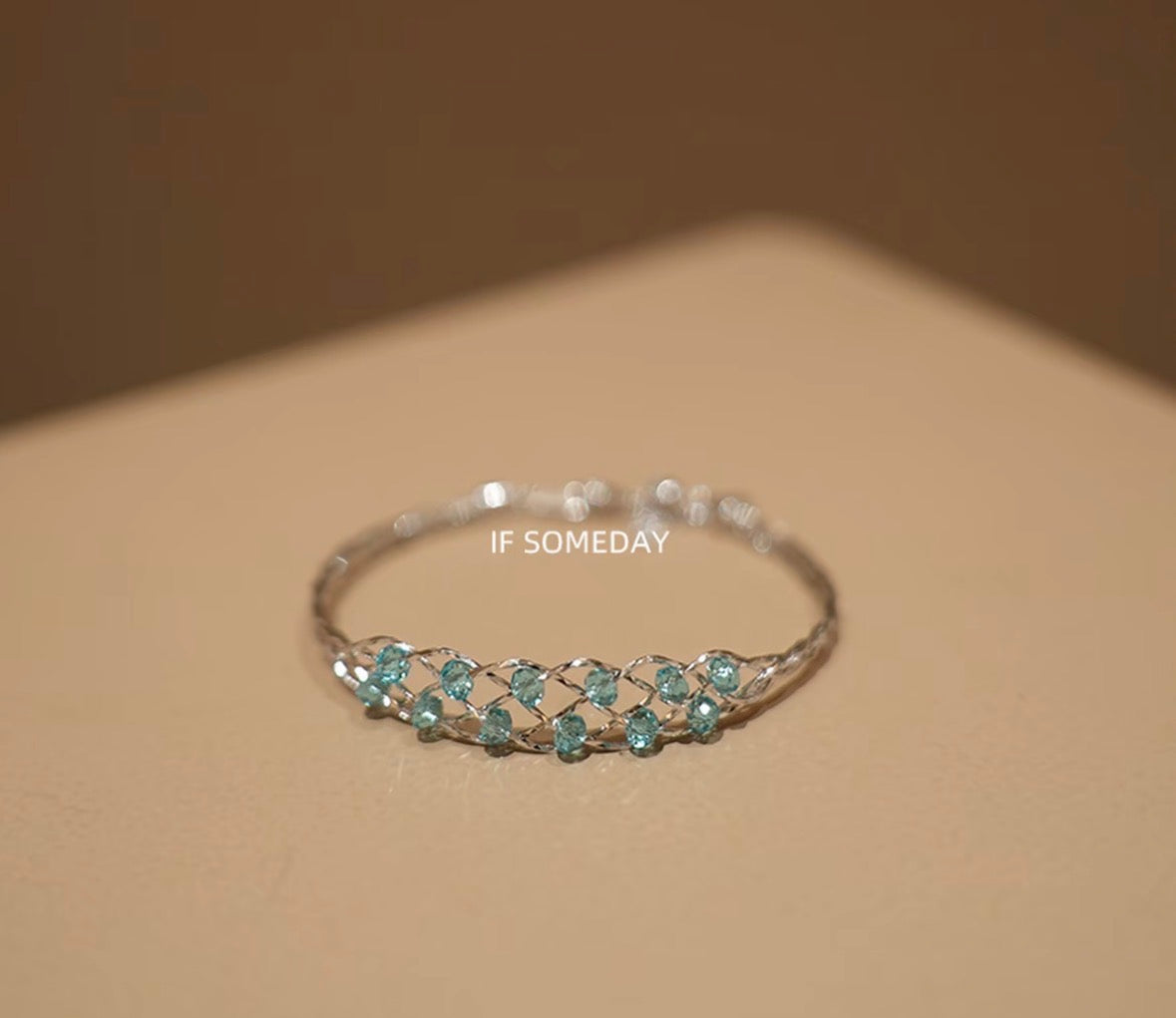 S925 sterling silver bracelet set with Austrian crystal wrist 13-16cm ｜Belle Jewelry