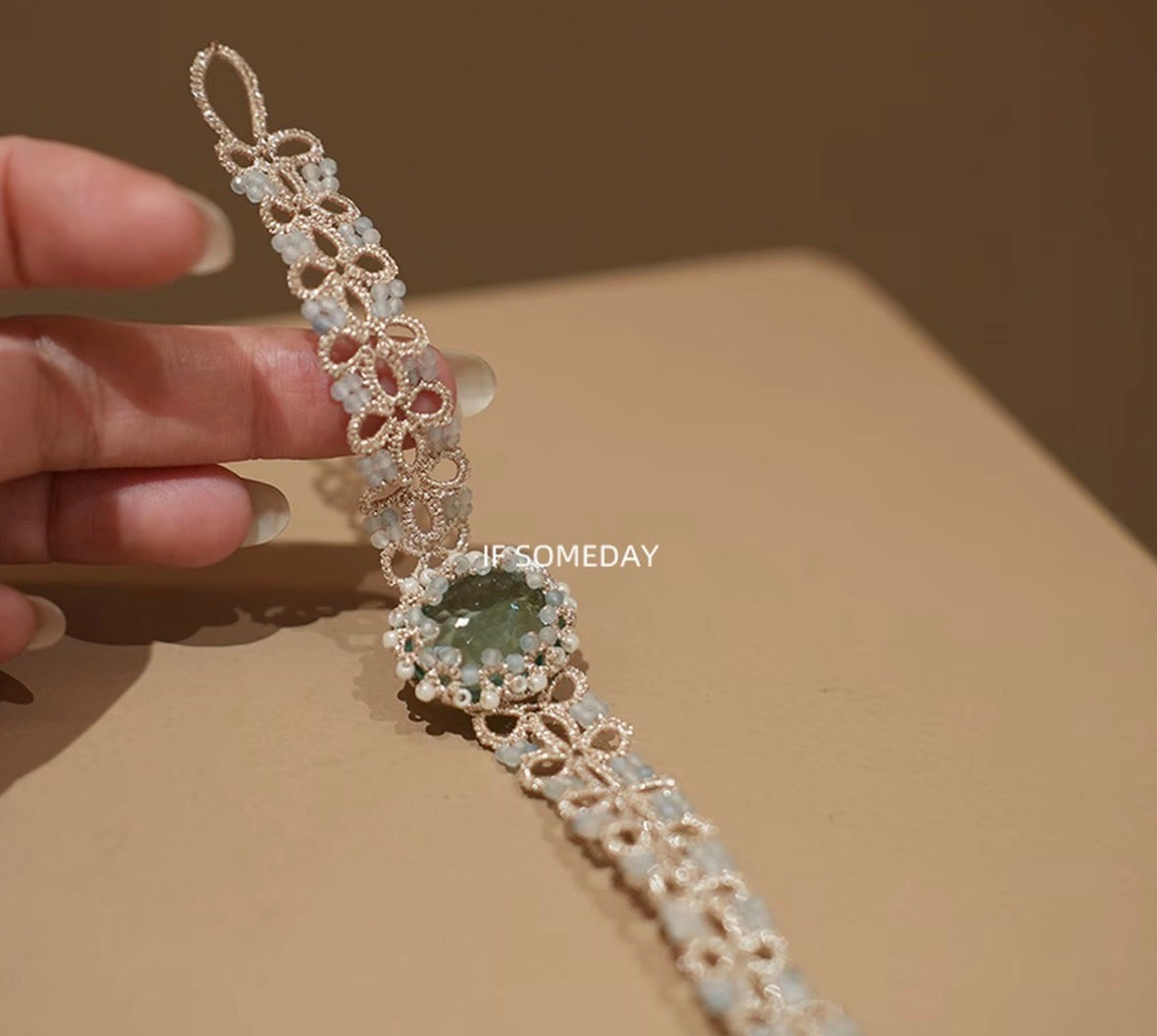 French-style niche woven handmade jewelry bracelet