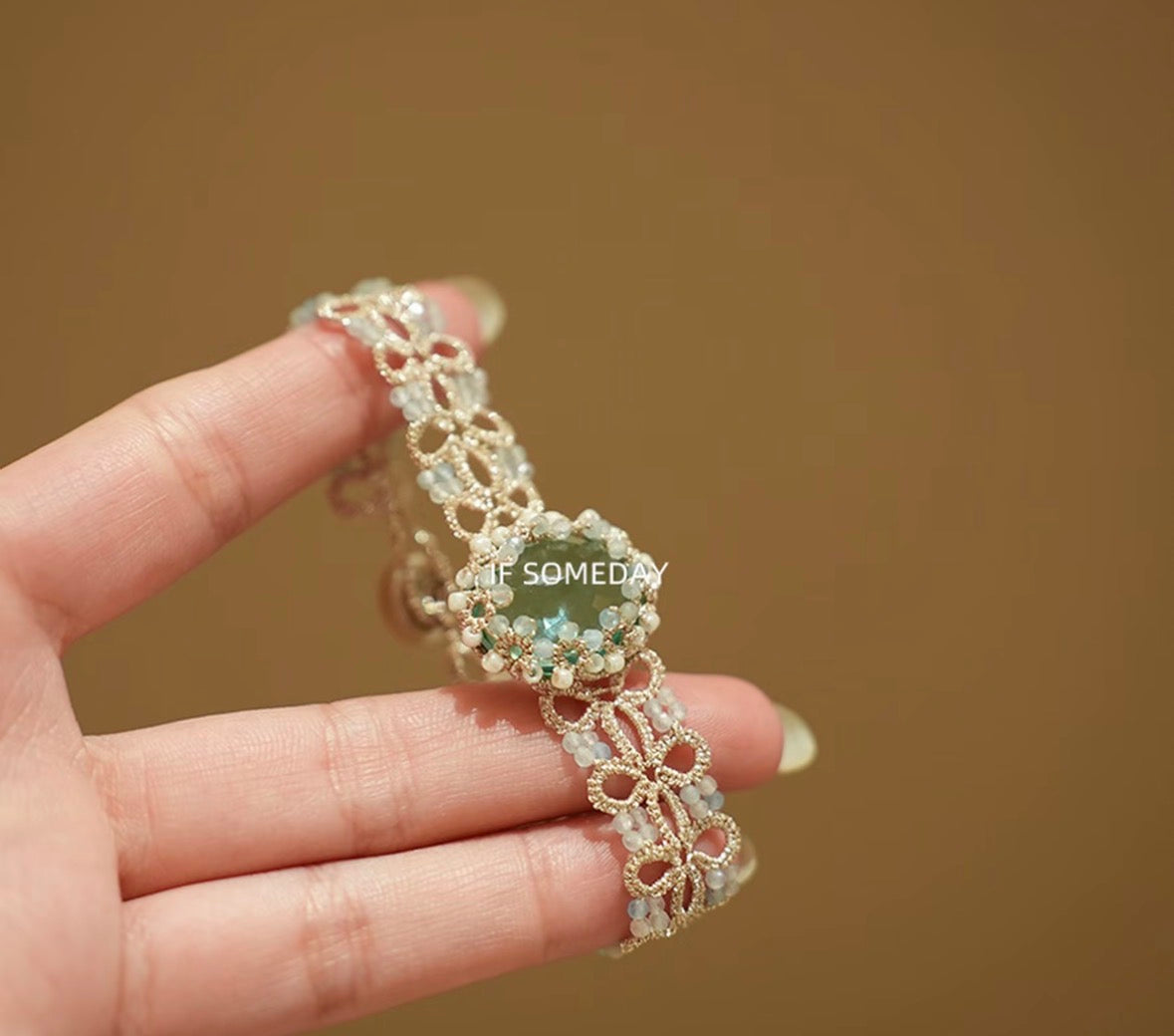 French-style niche woven handmade jewelry bracelet