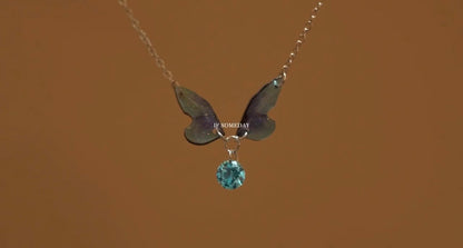 Butterfly Necklace — Minimal, Light Luxury  Hypoallergenic Titanium steel
