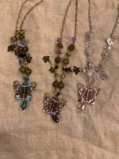 Hot sell vintage jewelry butterfly necklace - Belle Jewelry 