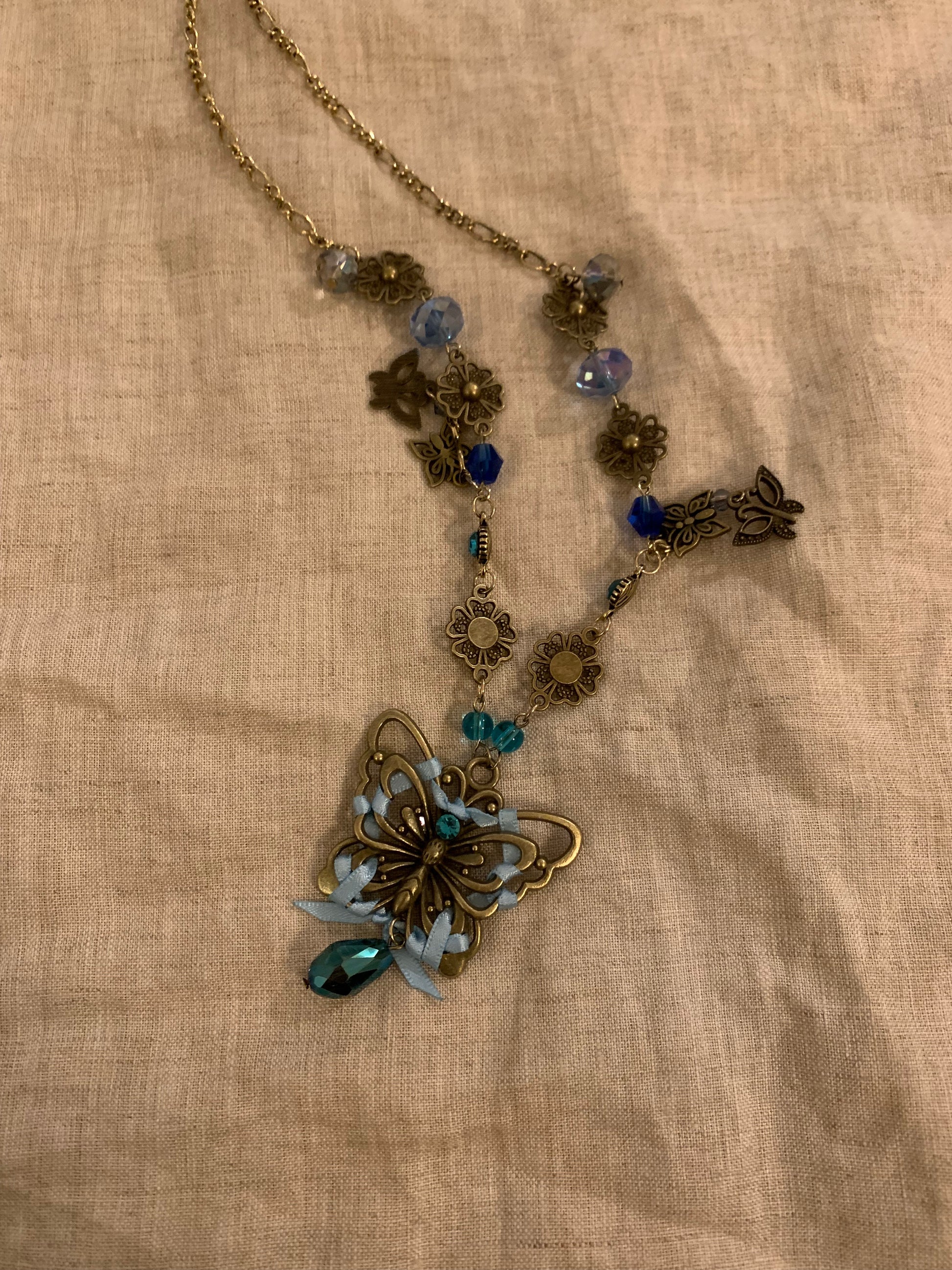 Hot sell vintage jewelry butterfly necklace - Belle Jewelry 