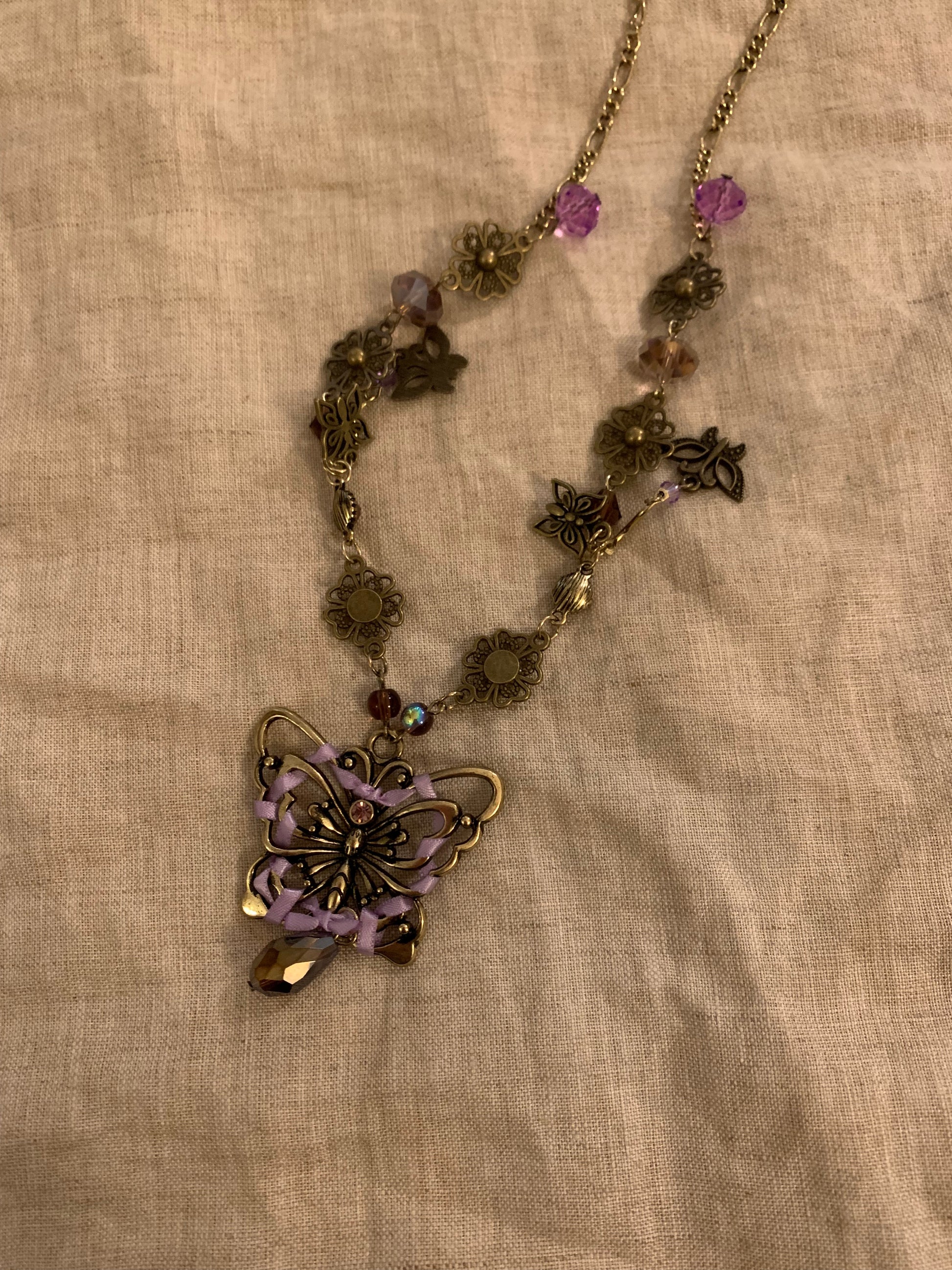 Hot sell vintage jewelry butterfly necklace - Belle Jewelry 