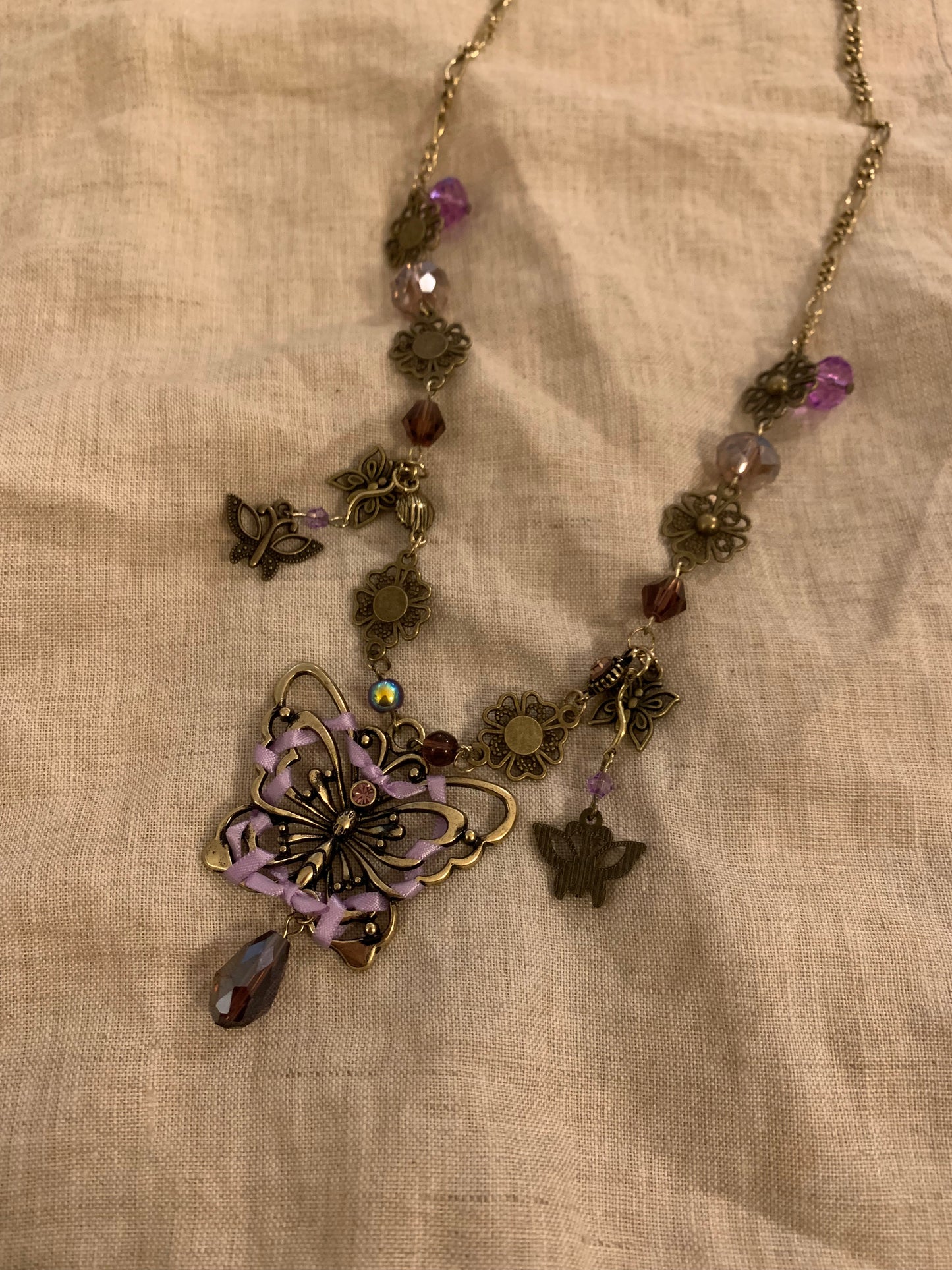 Hot sell vintage jewelry butterfly necklace - Belle Jewelry 