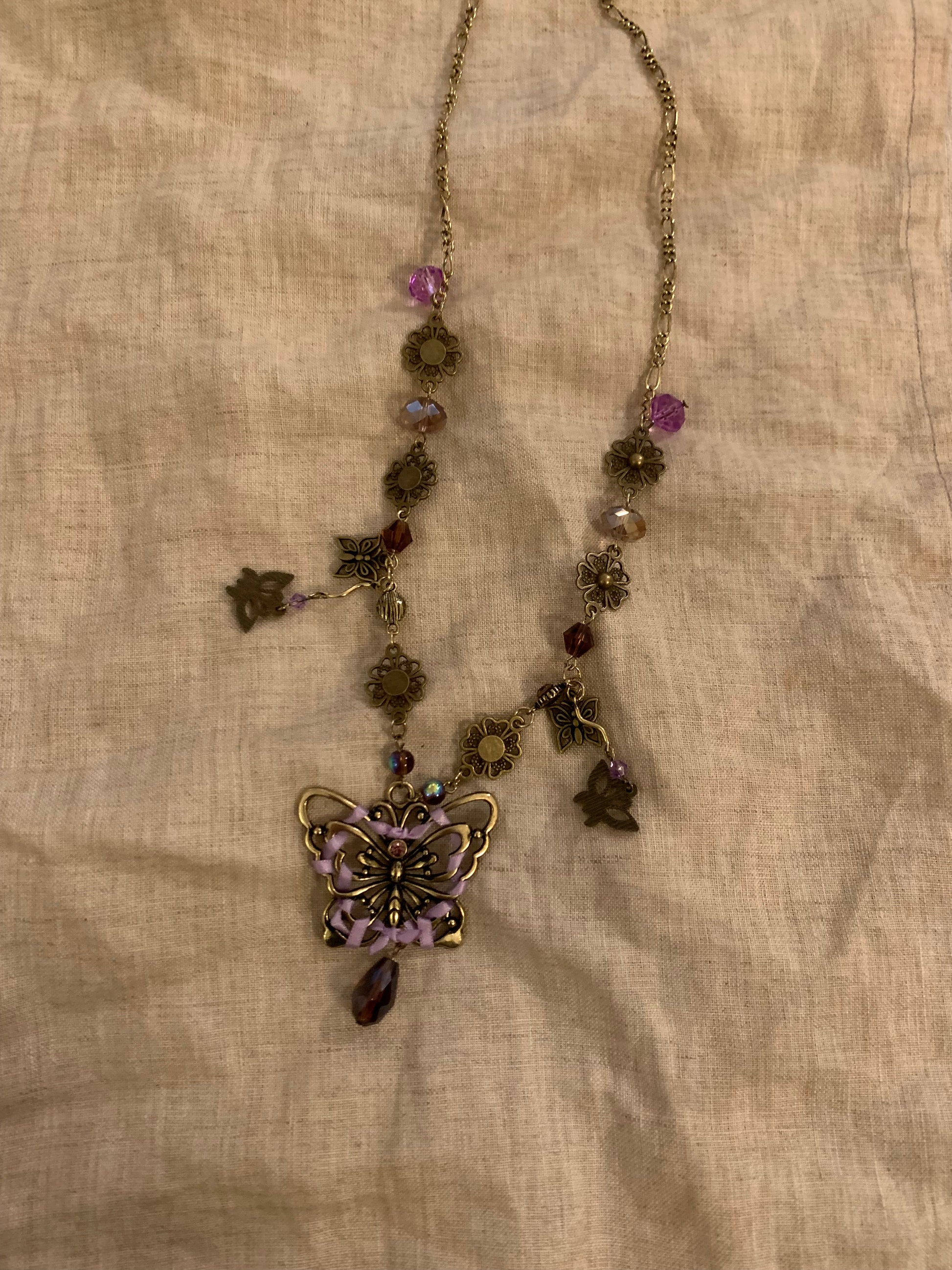 Hot sell vintage jewelry butterfly necklace - Belle Jewelry 