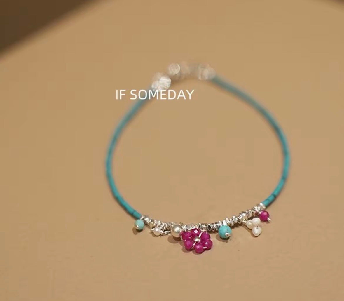 Handmade waterproof titanium steel bracelet