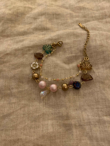 Original bracelet Czech glaze fashion design sweet girls